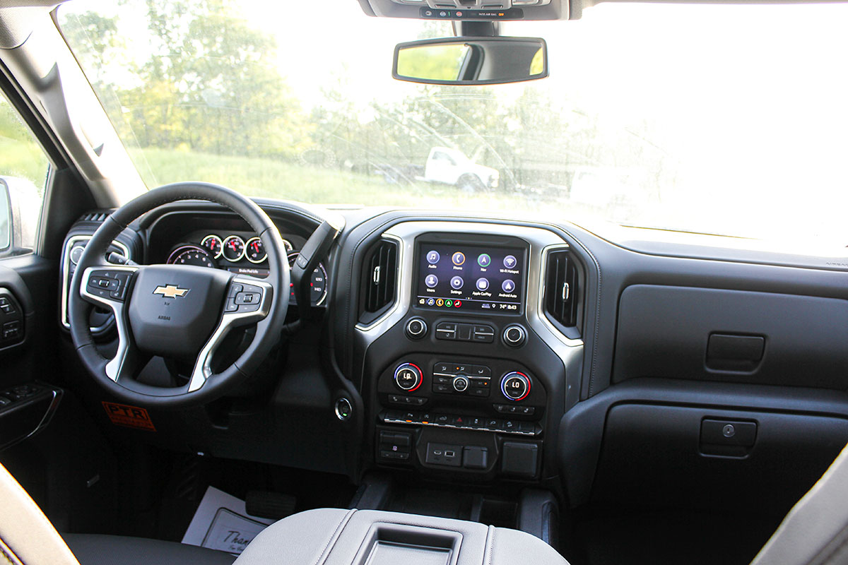 Chevrolet Silverado 1500 LTZ Truck Rental Interior