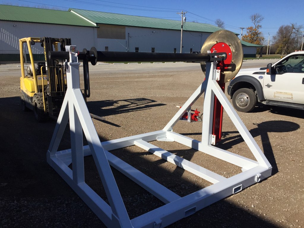 Southwire Wire and Cable Reel Stand in the Cable & Wire Holders department  at