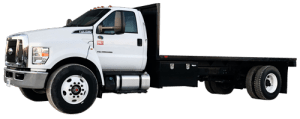 F750 Flatbed Truck Rental