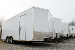 Enclosed Tandem Cargo Trailer for Rent