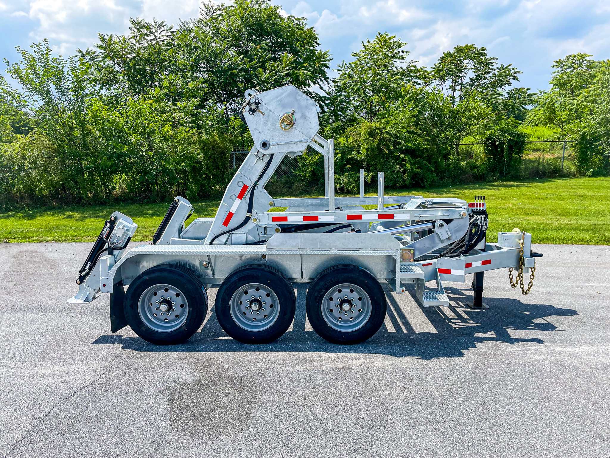 CLD-20 Cable Reel Trailer  Utility Trailers from PTR