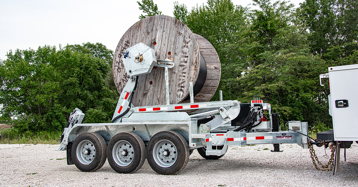 PTR Vendor Spotlight: Reelstrong CLD-20 Cable Reel Trailers