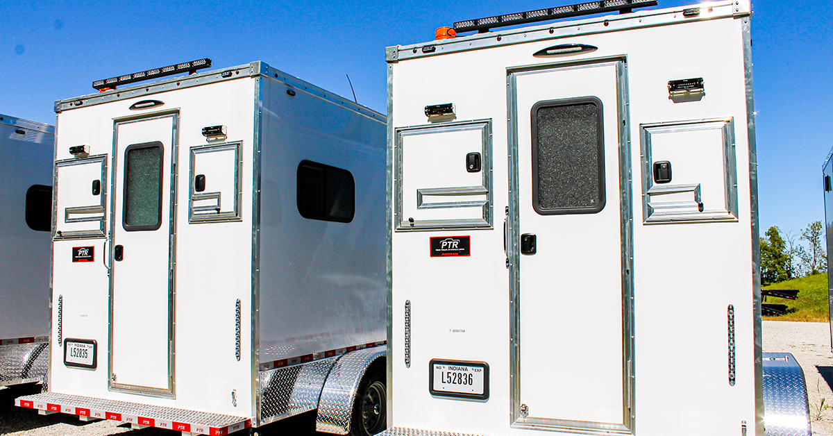 Fiber Splicing Trailer
