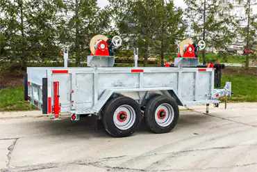 premier truck rental crt2 cargo reel transformer trailer feature